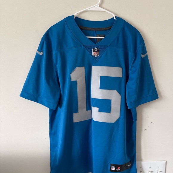 NFL Other - Men’s Nike Golden Tate #15 Detroit Lions Vapor Lmtd Alt Jersey Sz M - Blue RARE